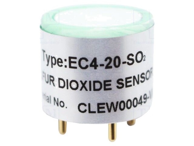 Sensor: gas; zwaveldioxide (SO2); Bereik: 0÷20ppm Sensor: gas; zwaveldioxide (SO2); Bereik: 0÷20ppm